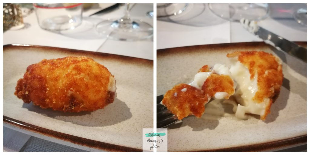 Croqueta de jamón Casa Belarmino