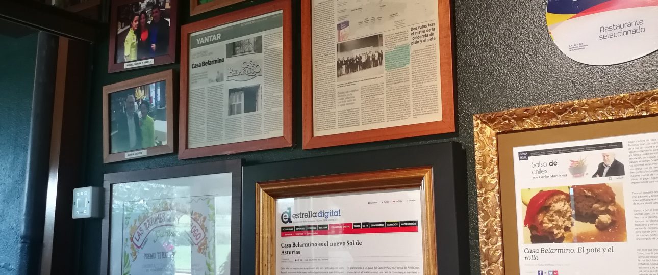 Premios y fotos Casa Belarmino