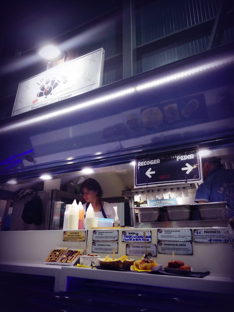 La Pavoneta en acción