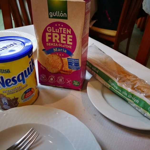 Desayuno sin gluten Cela