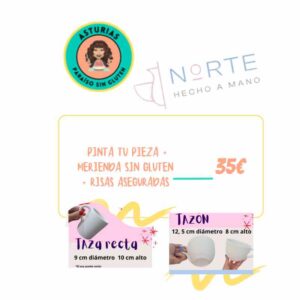 Taller de cerámica y pinchoteo sin gluten